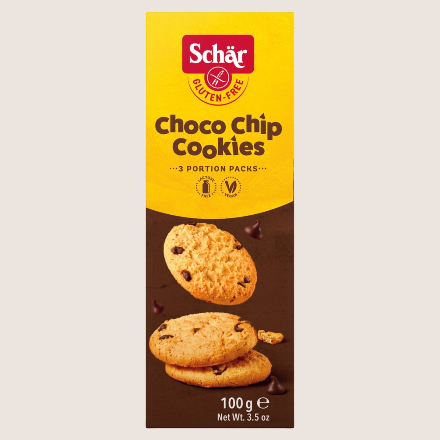 Schär Gluten-Free Choco Chip Cookies Gluten Free 100g