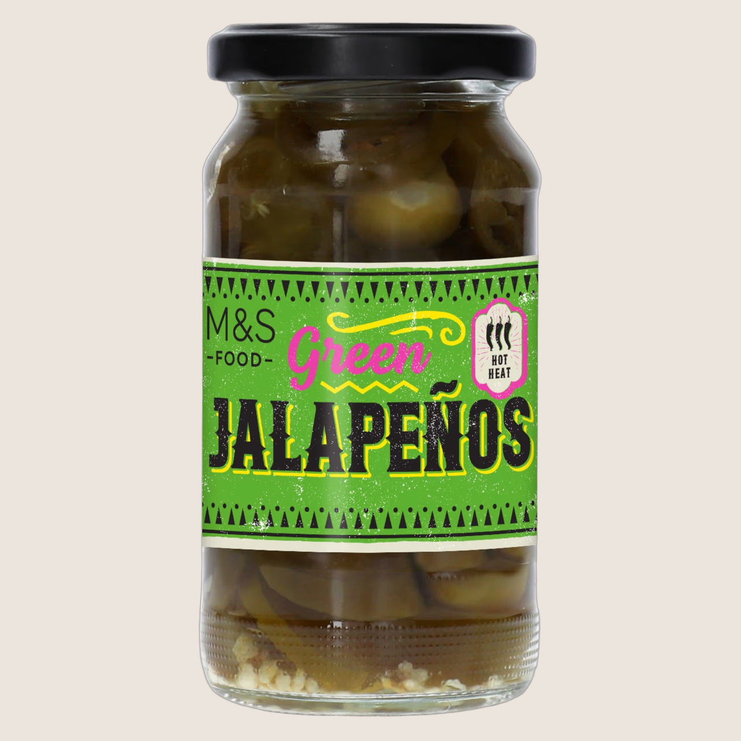 M&S Green Jalapeños 200 g