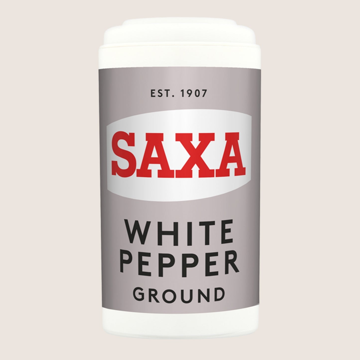 Saxa Ground White Pepper No Artificial Additives 25g