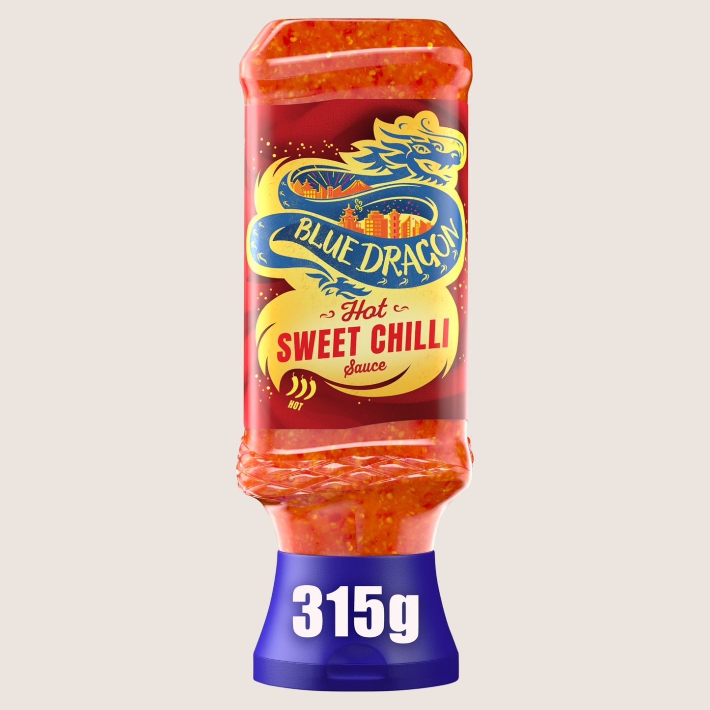 Blue Dragon Hot Sweet Chilli Dipping Sauce Gluten Free 315g