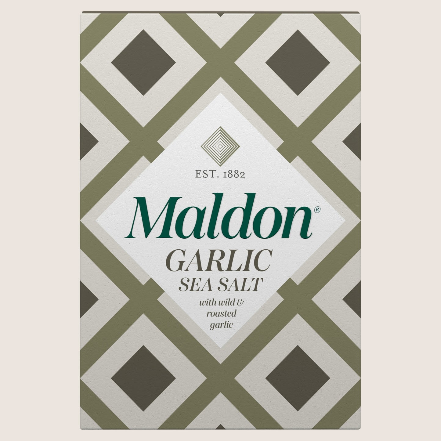 Maldon Maldon Garlic Sea Salt, with Wild and Roasted Garlic Natural Sea Salt 100g