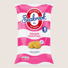 Seabrook Prawn Cocktail Flavour The Original Crinkle Cut Crisp Gluten Free 6 x 25g