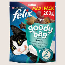 Felix Goody Bag Cat Treats Maxi Pack Seaside With Omega Oils 200g