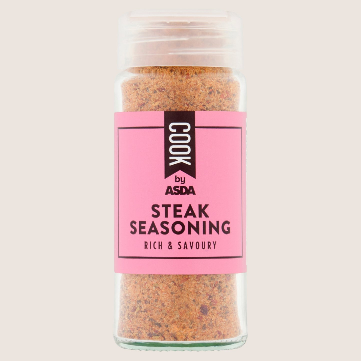 Cook by ASDA Cook by Steak Seasoning No Artificial Additives 65g