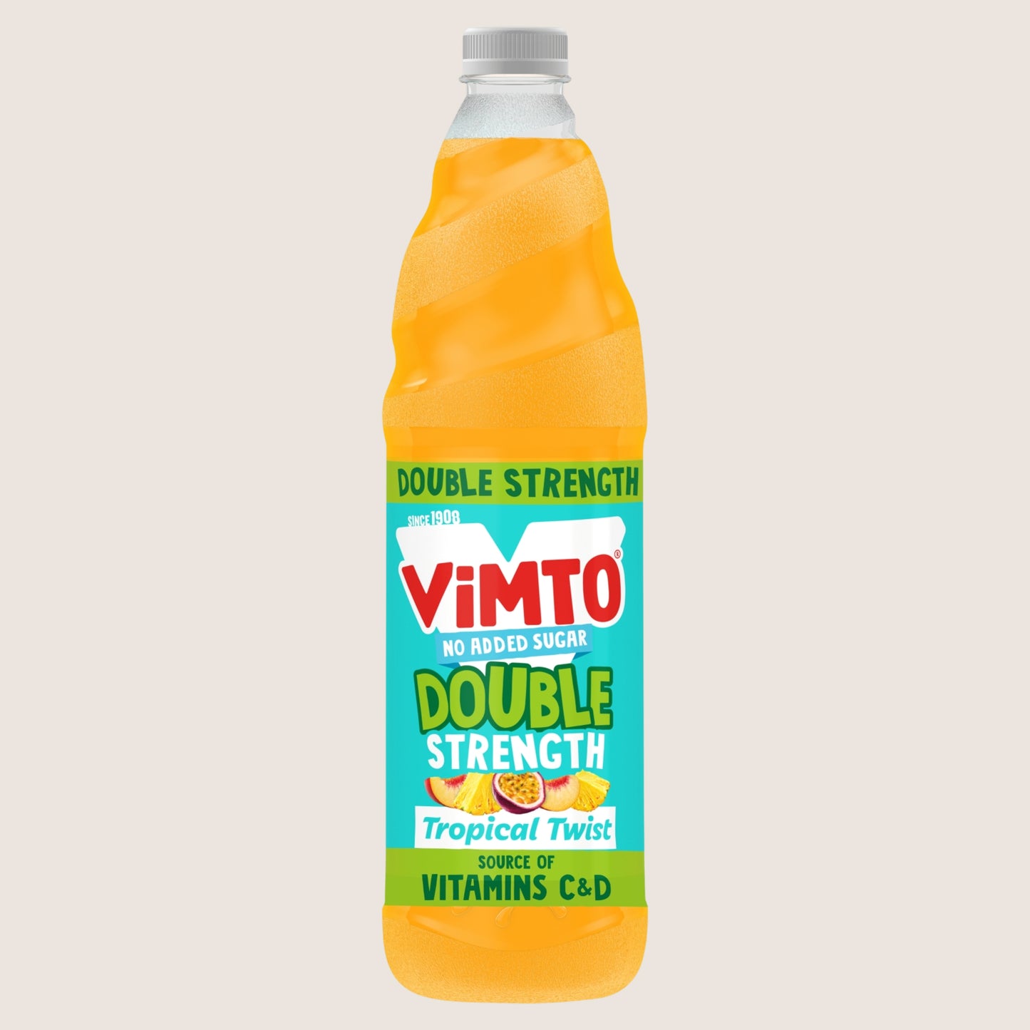 Vimto Double Strength Tropical Twist No Added Sugar 725ml