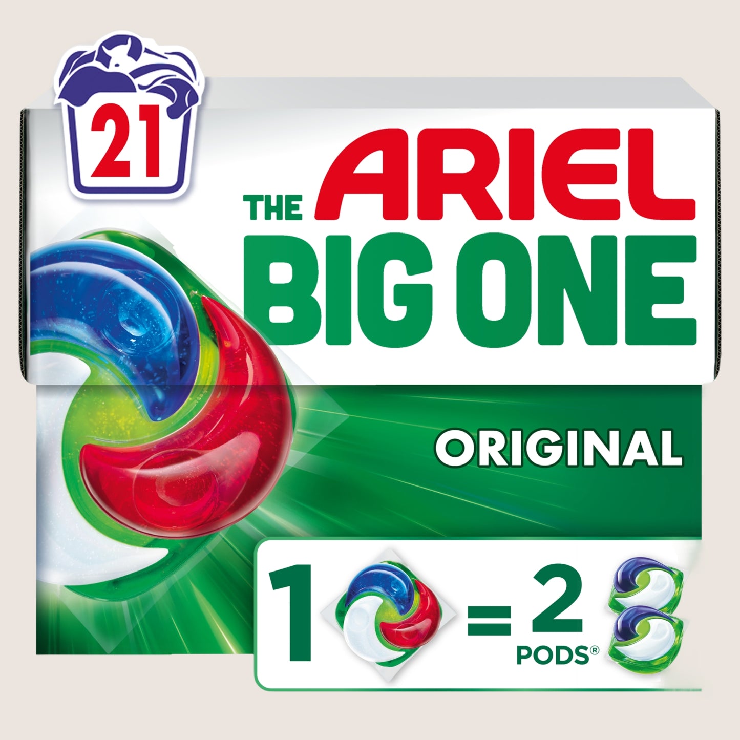 Ariel The Big One PODS, 21 Original
