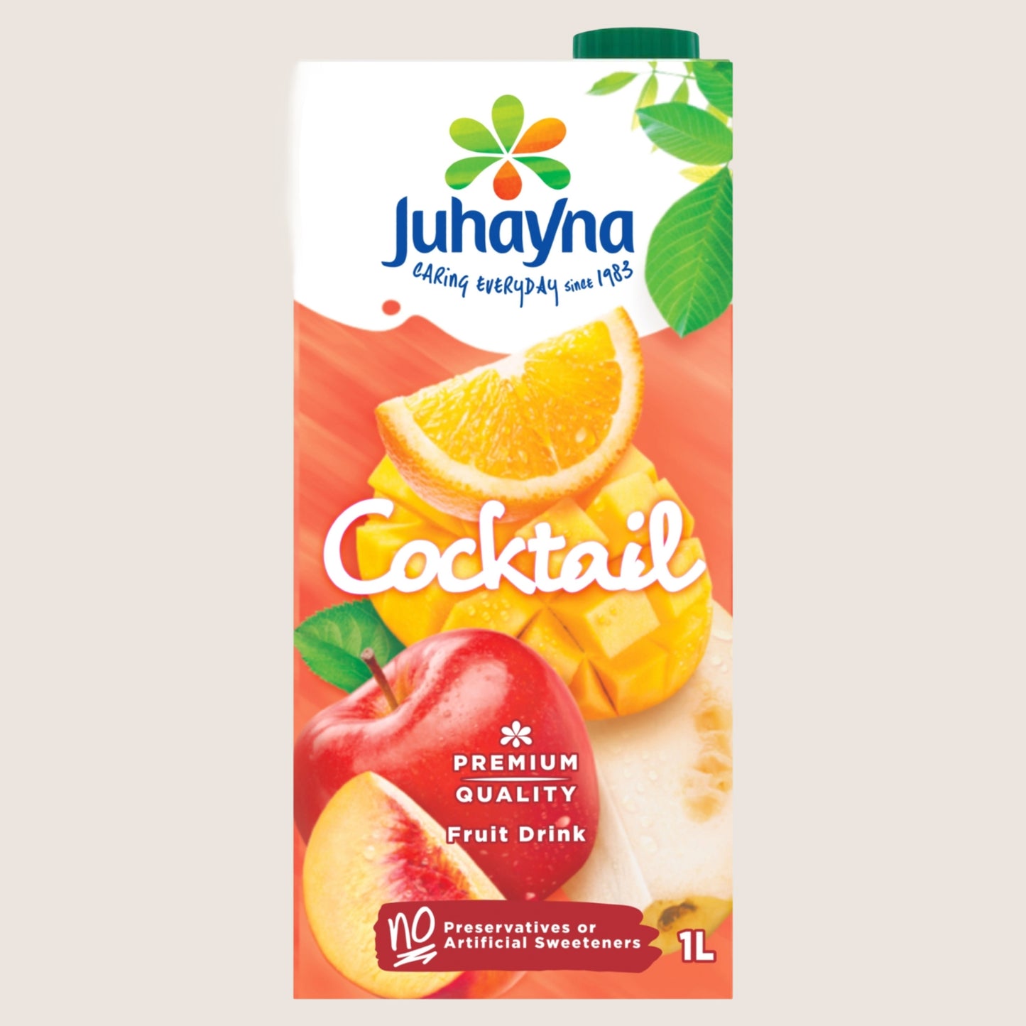 Juhayna Cocktail Fruit Drink No Artificial Additives 1L