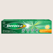 Berocca 15 Natural Orange Flavour Effervescent Tablets