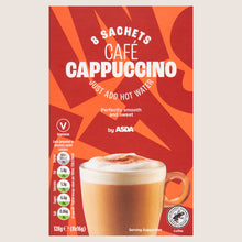 ASDA Café Cappuccino Rainforest Alliance Certified 8 x 16g