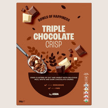 ASDA Triple Chocolate Crisp Vitamin Fortified 500g