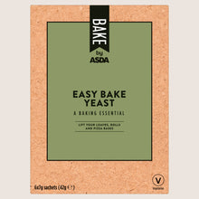 BAKE by ASDA Easy Yeast Premium Quality 6 x 7g