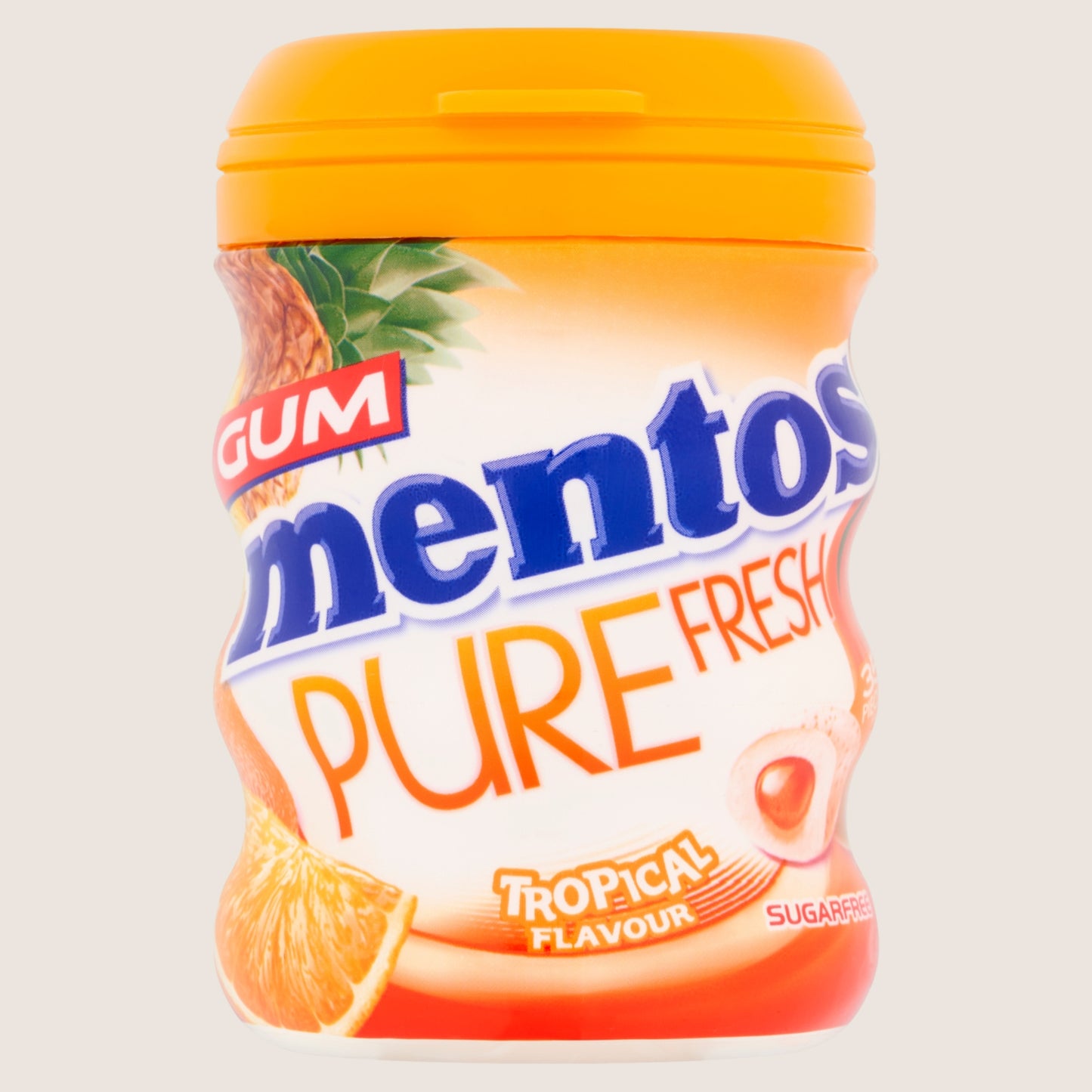 Mentos 35 Gum Pure Fresh Tropical Flavour 70g