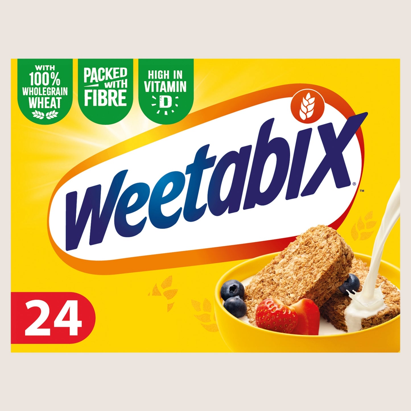 Weetabix Original cereal Wholegrain 24 pack