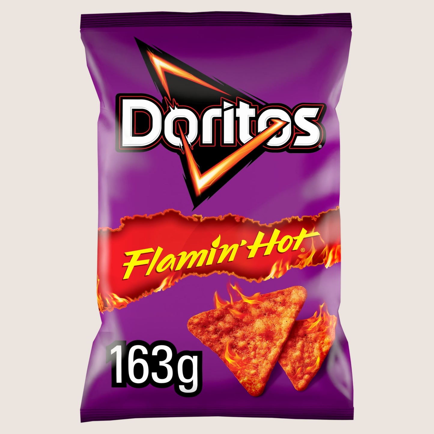 Doritos Flamin' Hot Sharing Bag Crisps Sharing Size 163g