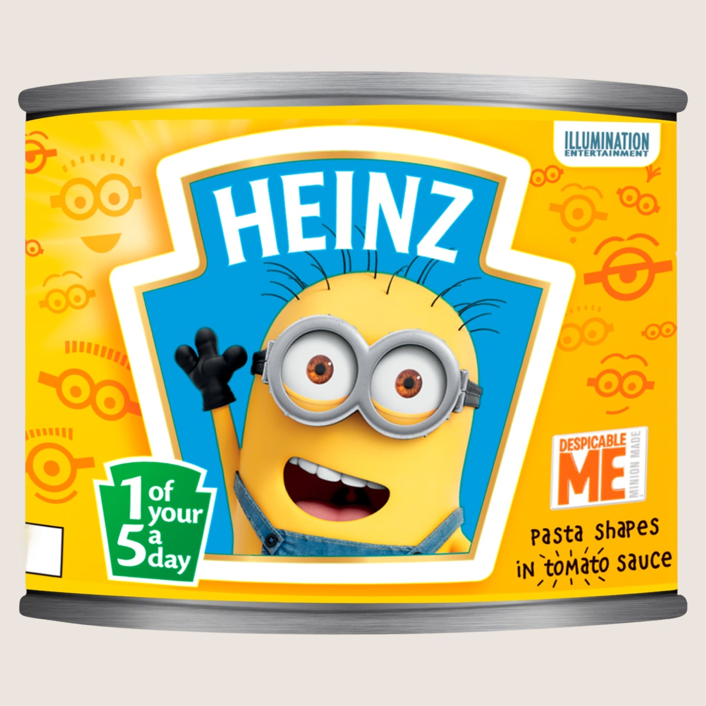 Heinz Despicable Me Minions Shapes in Tomato Sauce 205g