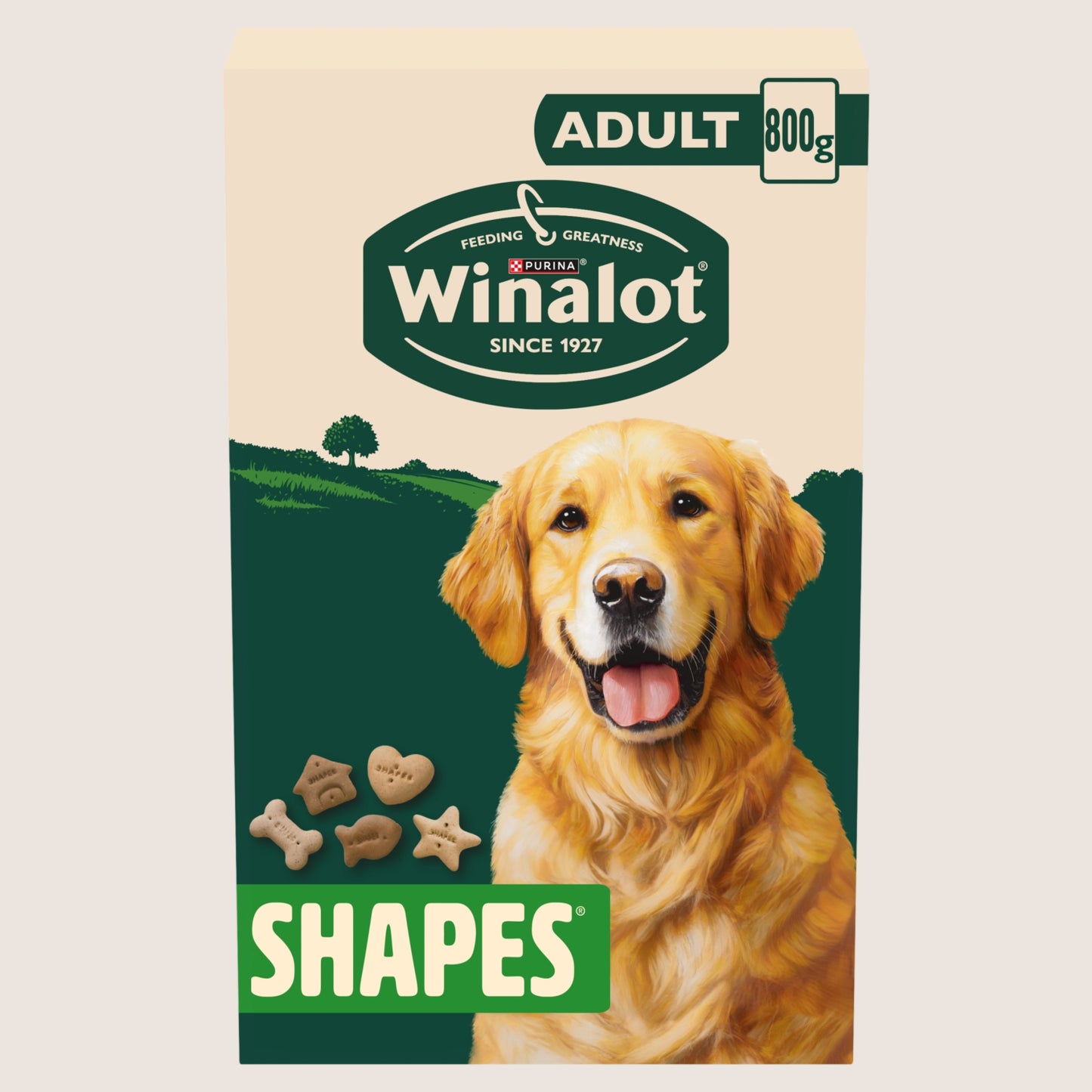 Winalot Shapes Dog Biscuits Nutritionally Complete 800g