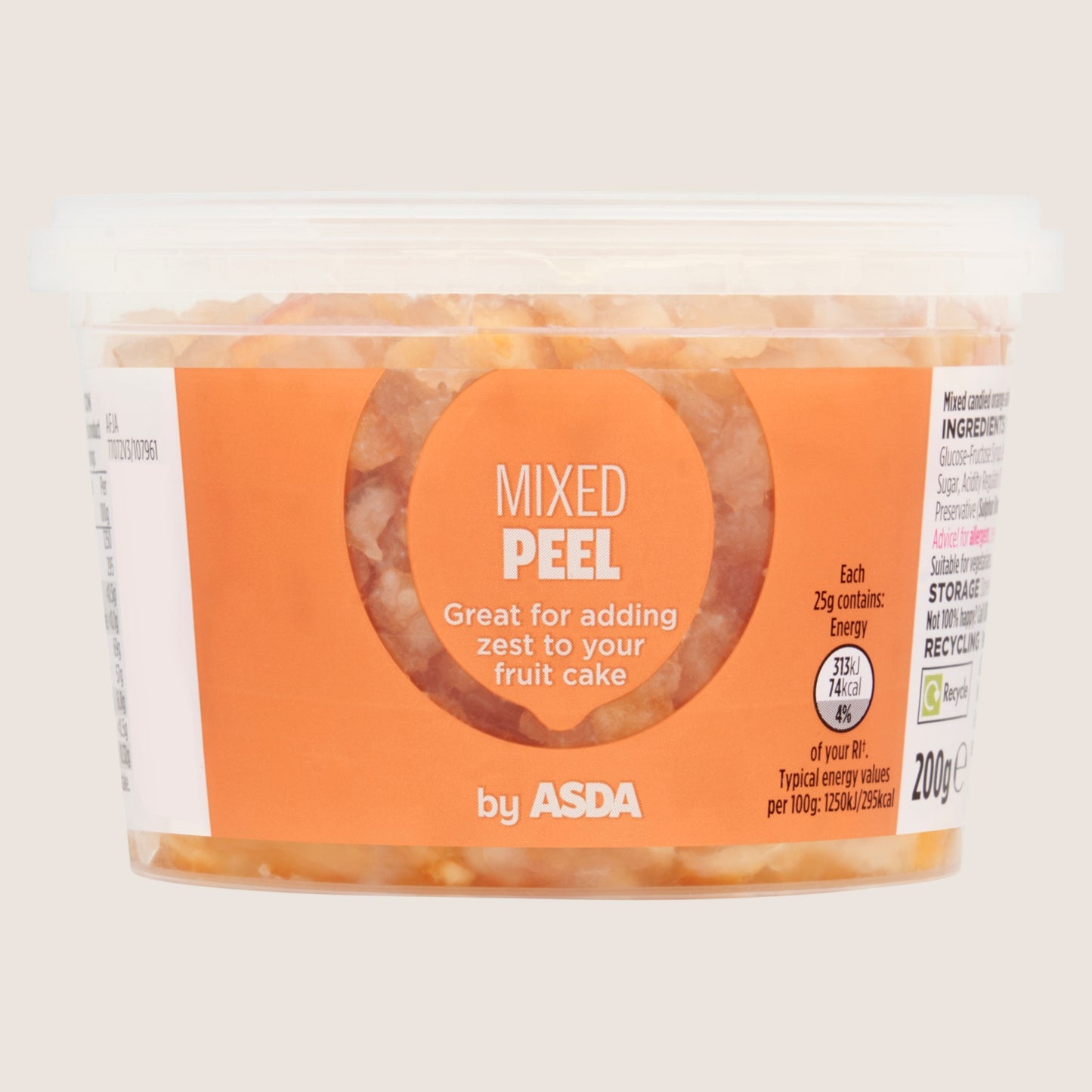 ASDA Mixed Peel Multipack 200g