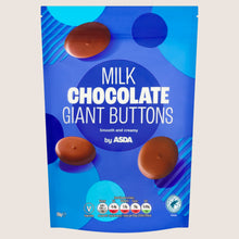 ASDA Milk Chocolate Giant Buttons 110g