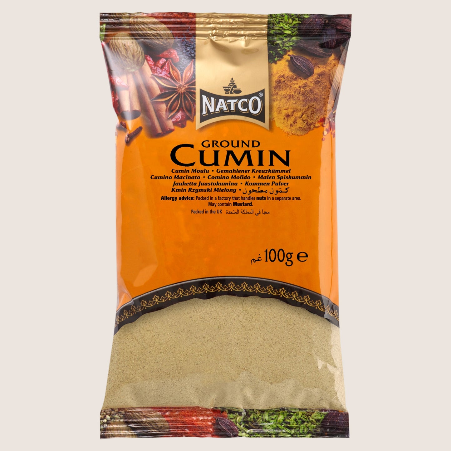 Natco Ground Cumin No Artificial Additives 100g