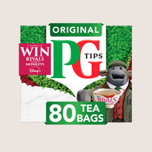 PG Tips 80 Original Tea Bags No Artificial Additives 232g