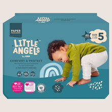 LITTLE ANGELS by ASDA Comfort & Protect Size 5 11- 24-35lbs Size 5 40 Nappie 16kg