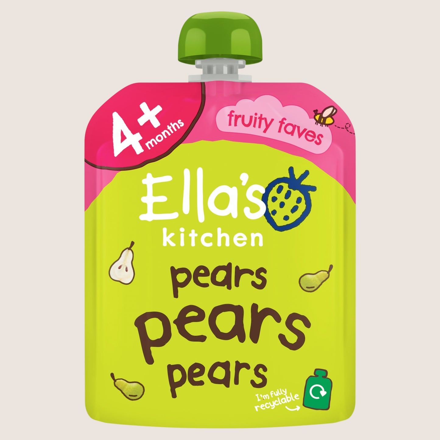 Ella's Kitchen Pears 4+ Months 4 Months Plus 70g