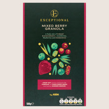 Exceptional by ASDA Exceptional by Mixed Berry Granola Vitamin Fortified 500g