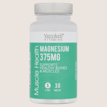 Verywell Vitamins Muscle Health Magnesium 375mg 30 Tablets