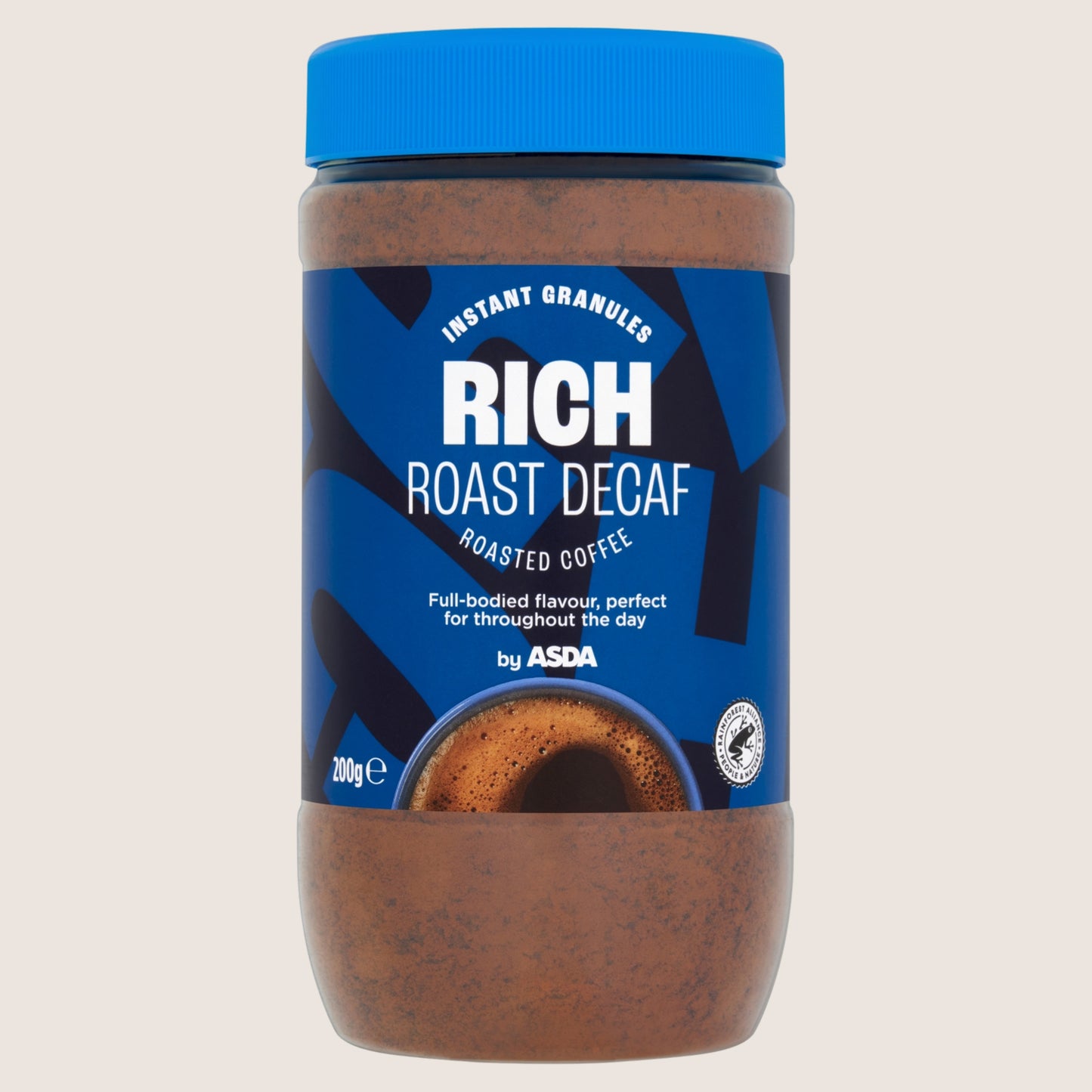 ASDA Rich Roast Decaf Roasted Coffee Decaffeinated 200g
