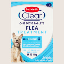 Bob Martin Clear Flea 11.4mg Tablets for Cats, Small Dogs and Puppies Treatment 3 Tablets Nutritionally Complete