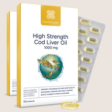 Healthspan High Strength Cod Liver Oil 1000mg 240 capsules