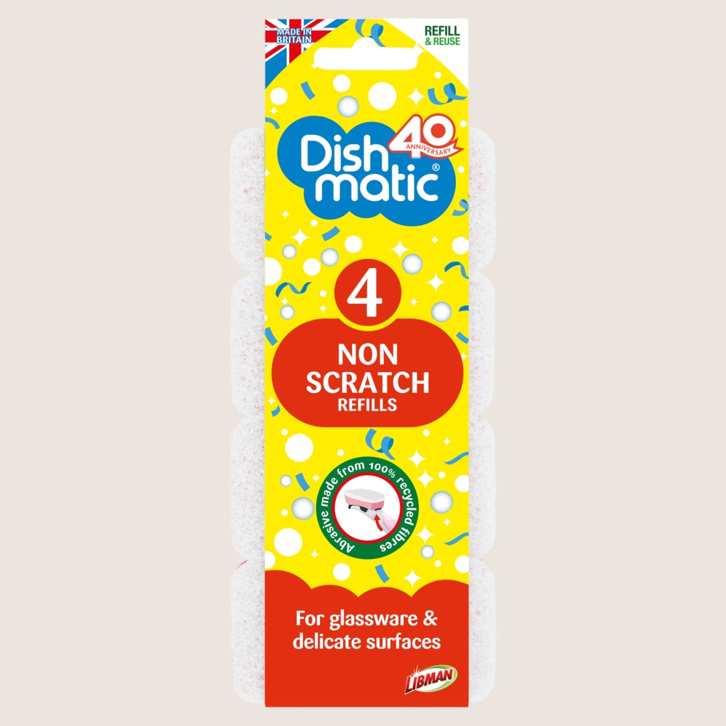 Dishmatic Non Scratch Scourer Refill