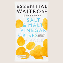 Waitrose Salt & Malt Vinegar Multipack Crisps 6 x Craveable Crunch 25G