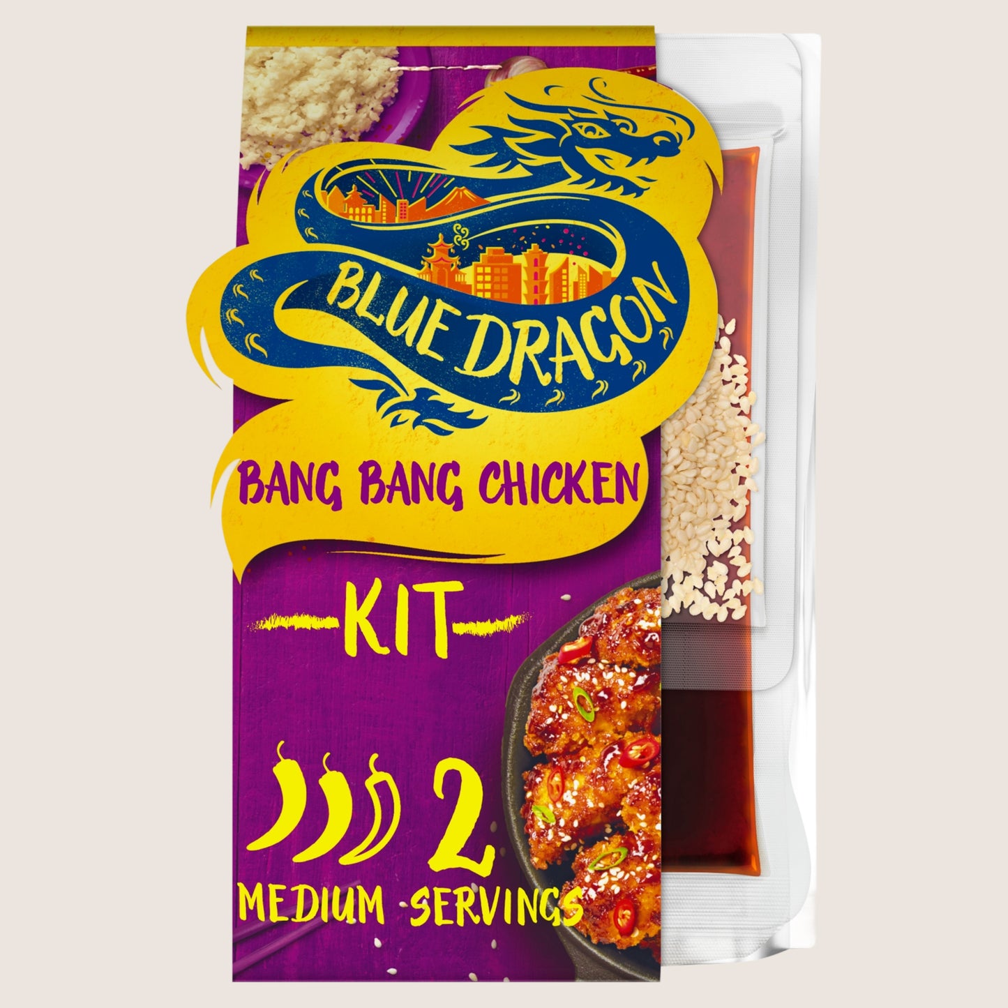 Blue Dragon Bang Bang Chicken No Artificial Additives 172g