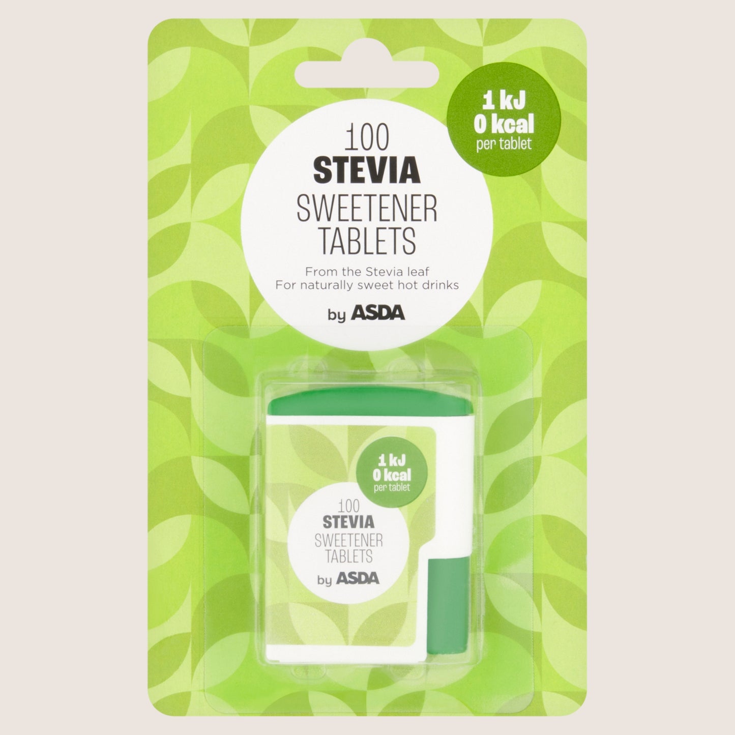 ASDA 100 Stevia Sweetener Tablets Premium Quality 5g