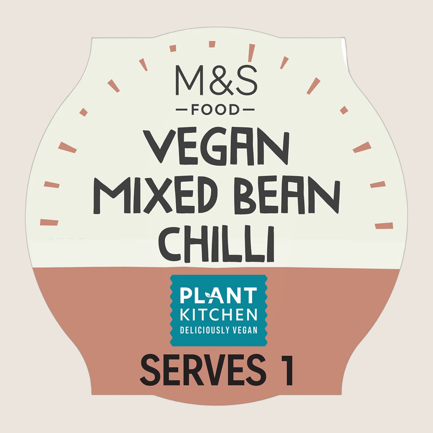 M&S Plant Kitchen Vegan Mixed Bean Chilli Suitable for Vegans 300 g