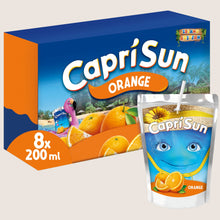 Capri-Sun Orange Kids' Juice Drink No Artificial Additives 8 x 200ml