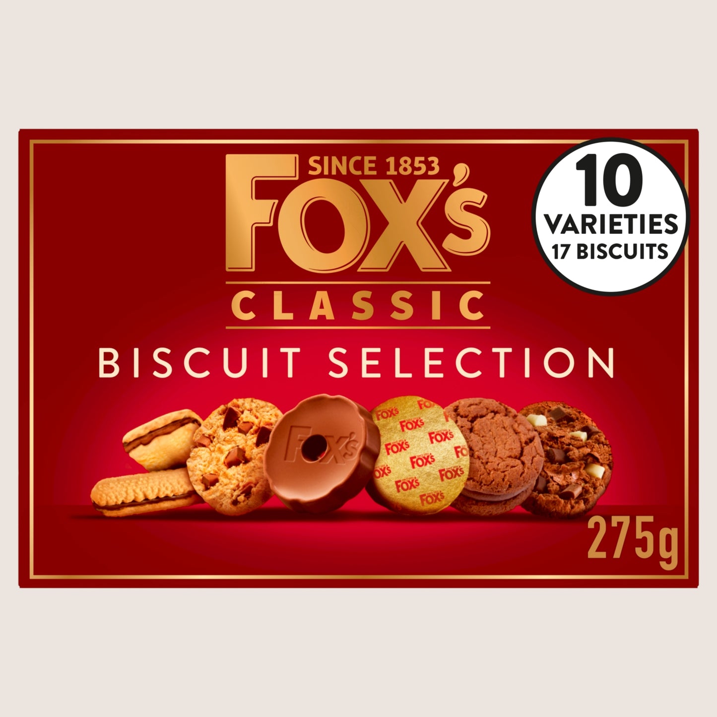 Fox's Biscuits Classic Biscuit Selection Free From Artificial Additives 275g