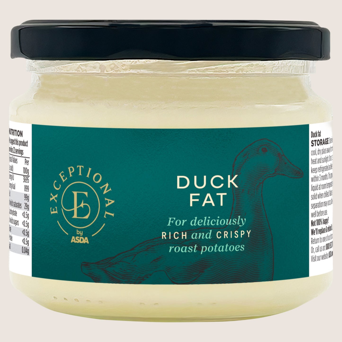 Exceptional by ASDA Duck Fat No Artificial Additives 220g