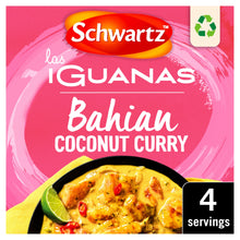 Schwartz Las Iguanas Bahian Coconut Curry Recipe Mix No Artificial Additives 25g
