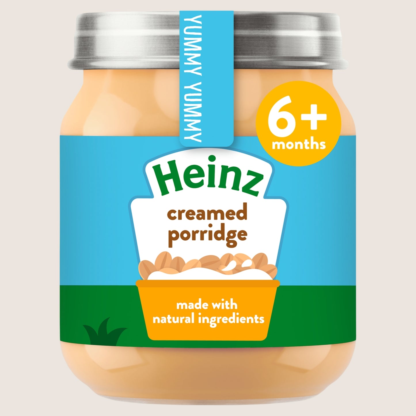 Heinz Creamy Porridge Baby Food Jar No Artificial Additives 120g