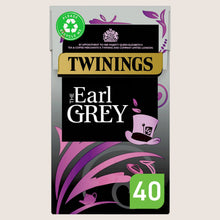 Twinings The Earl Grey 40 Tea Bags No Artificial Additives 100g