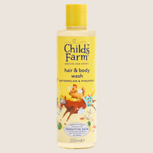 Childs Farm Watermelon & Pineapple Hair & Body Wash Gentle Tear-Free Formula for Kids Babies & Sensitive Skin 250ml