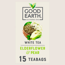 Good Earth Elderflower & Pear 15 Biodegradable Teabags Rainforest Alliance Certified 18g