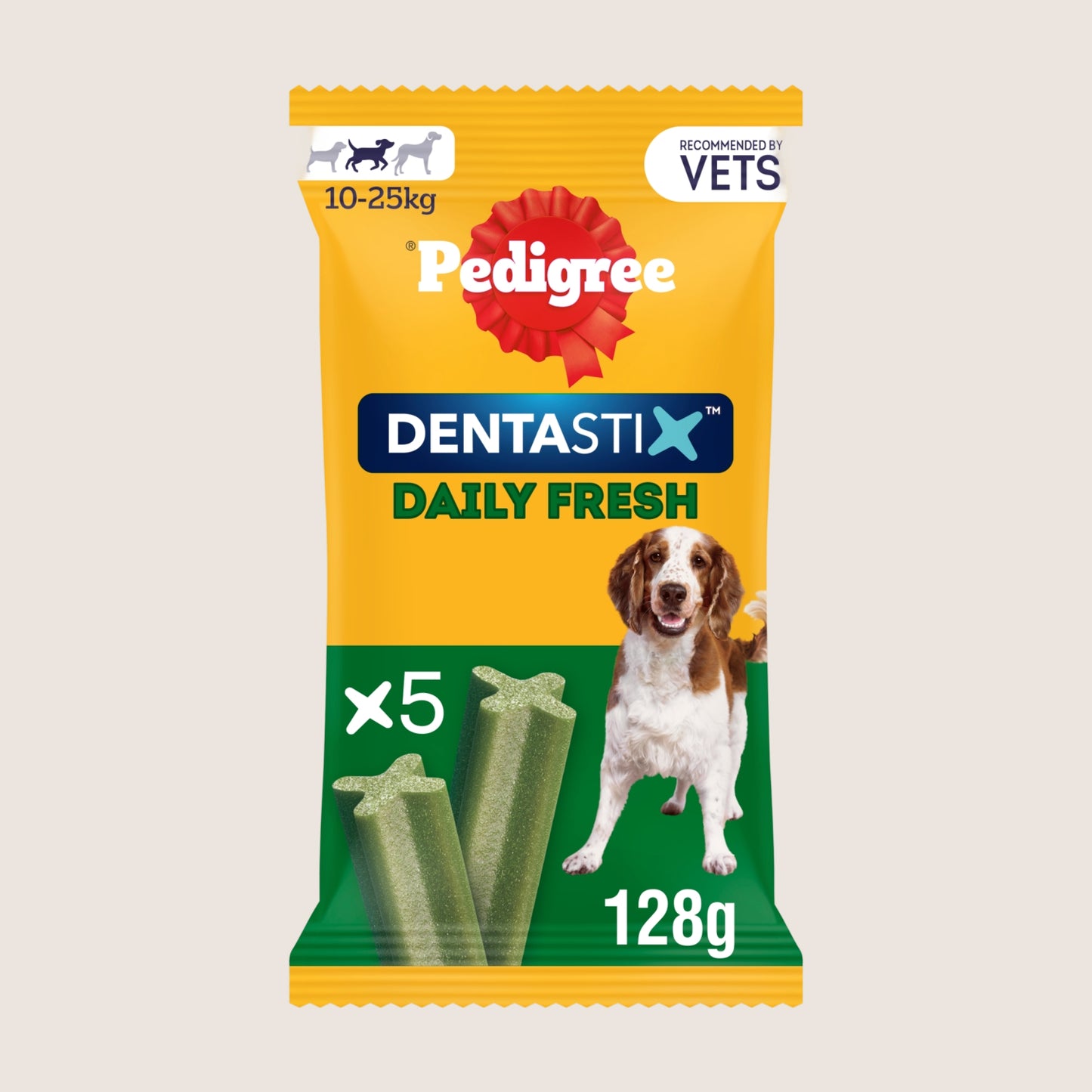 Pedigree DENTASTIX™ Fresh Daily Dental Chews Medium Dog Treat 5 Sticks Dental Care