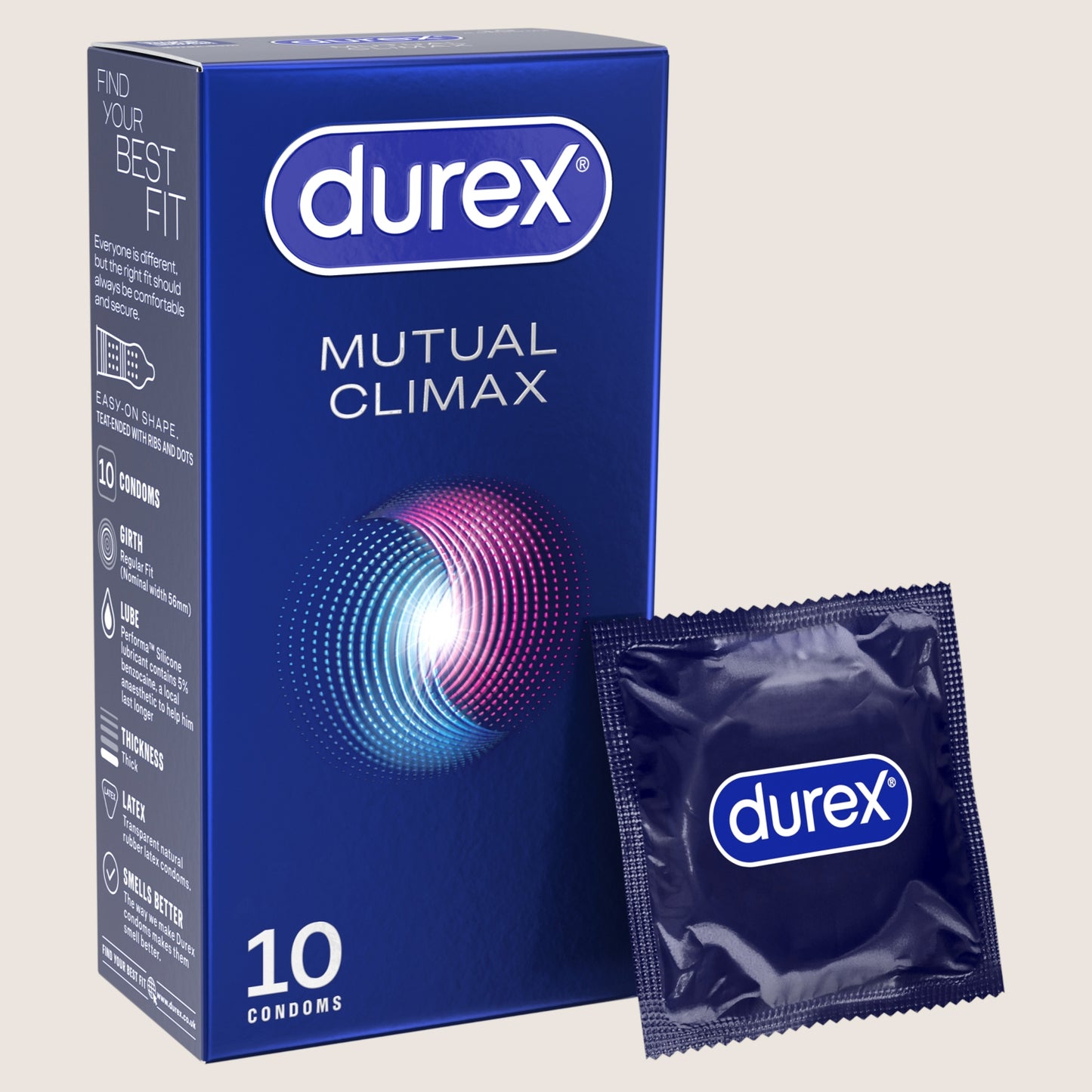 Durex 10 Mutual Climax Condoms