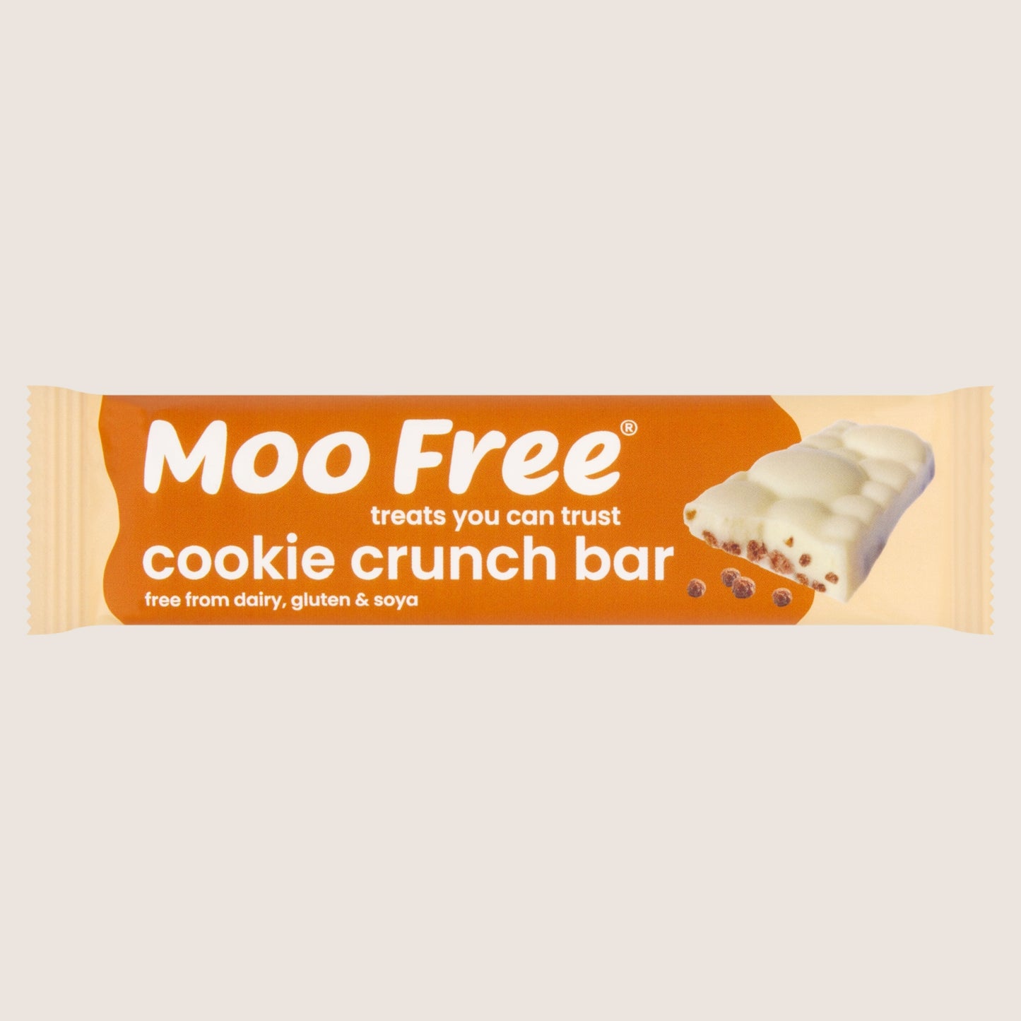 Moo Free Cookie Crunch Bar 35g