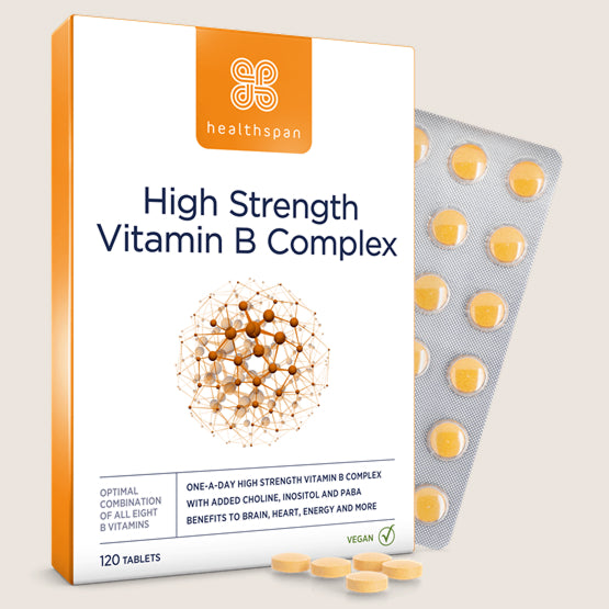 Healthspan High Strength Vitamin B Complex 120 tablets