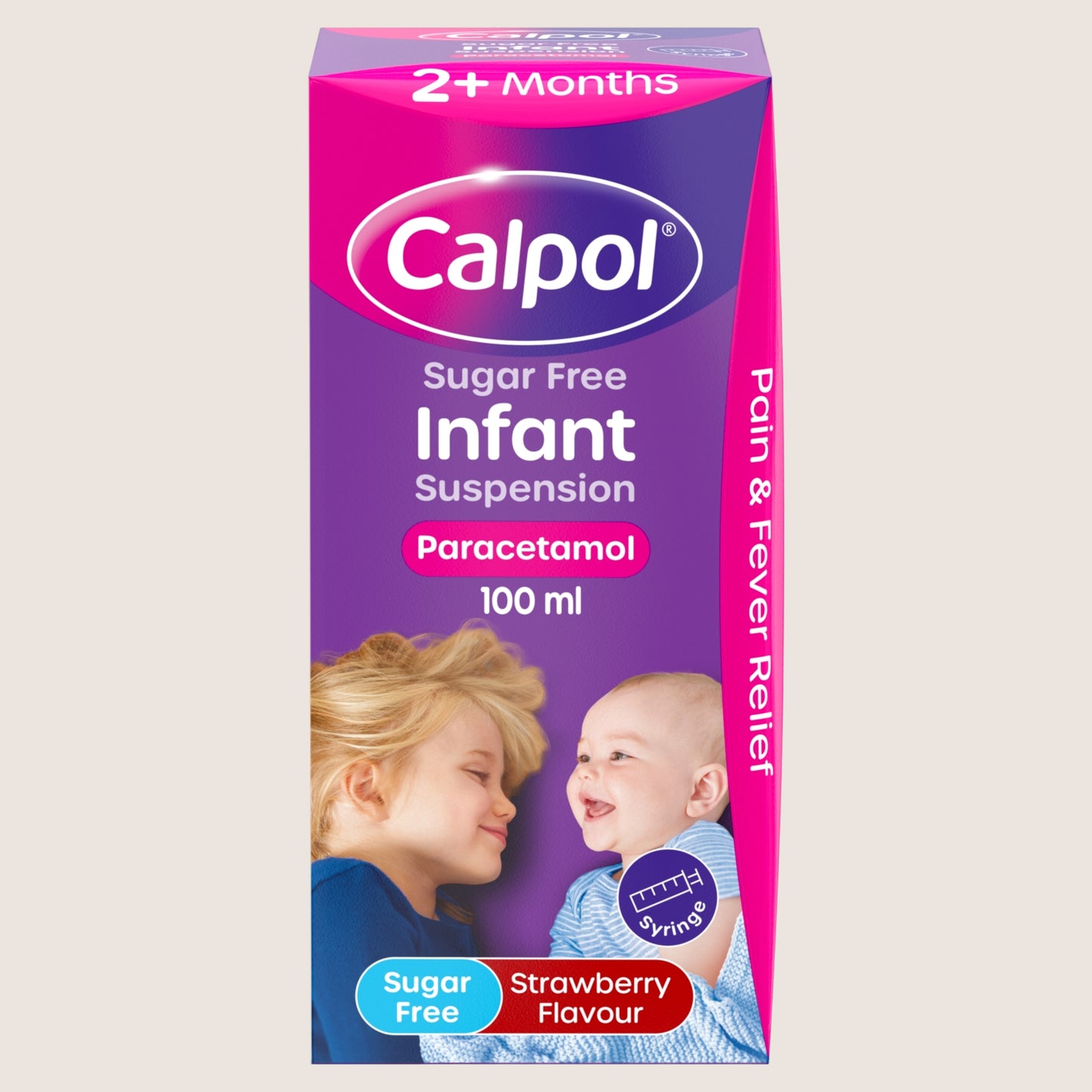 Calpol Infant Sugar-Free Oral Suspension Paracetamol 2+ Months