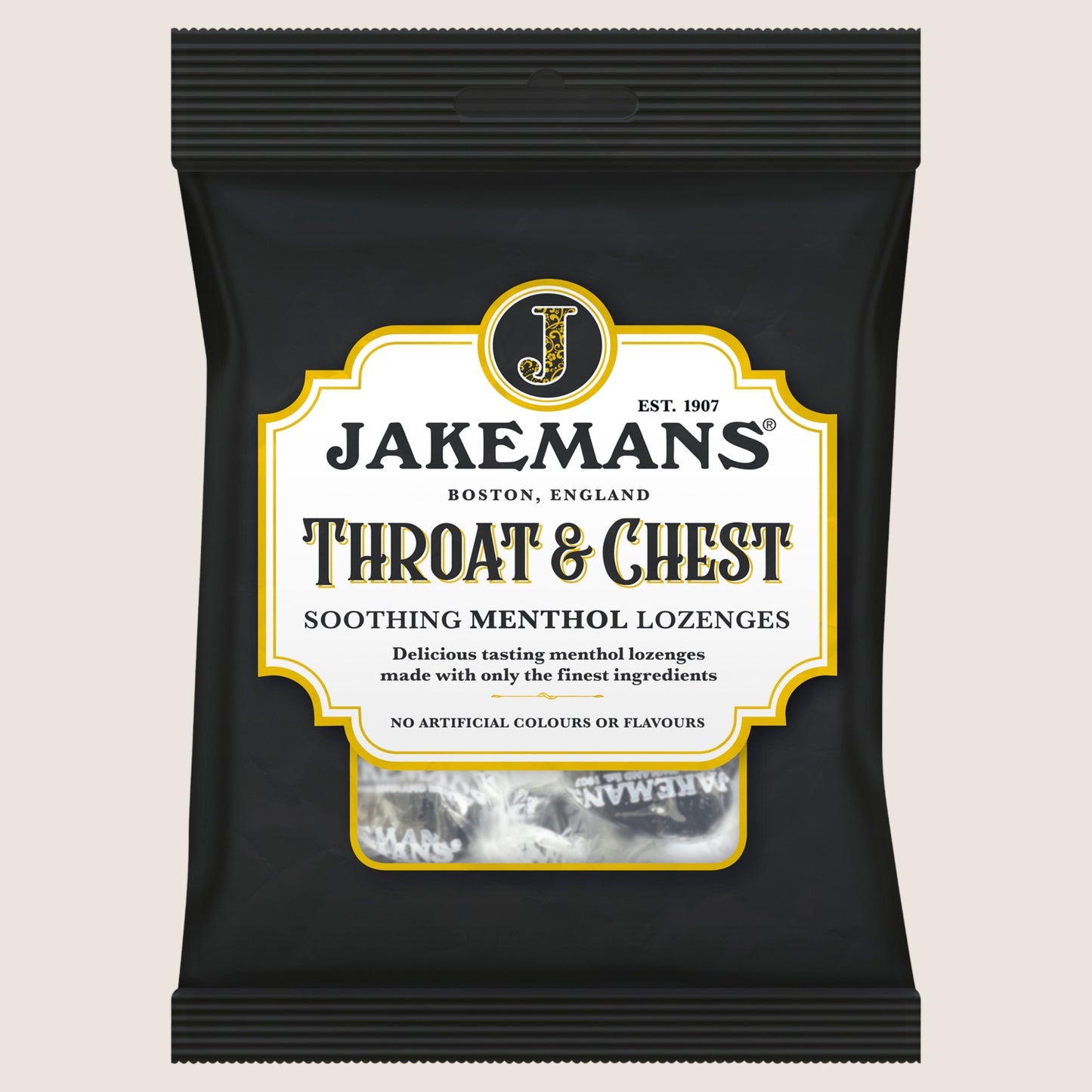 Jakemans Throat & Chest Soothing Menthol Lozenges